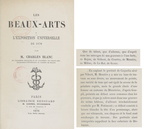 Beaux-Arts à l'Exposition universelle de 1878