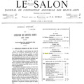 Délibérations du Jury du salon de 1880