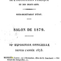 Catalogue du Salon de 1879