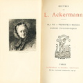 Louise Ackermann - Oeuvres