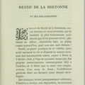 Caprices d'un Bibliophile - Restif de la Bretonne