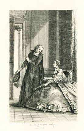 Manon Lescaut rend visite à son amant