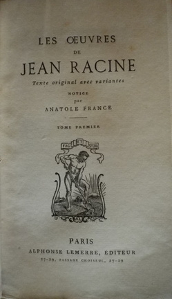 Oeuvres de J. Racine