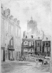 Rue du Hallai au Mans - inachevé