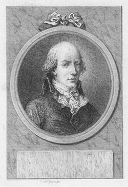 Portrait de Louvet de Couvray, état intermédiaire